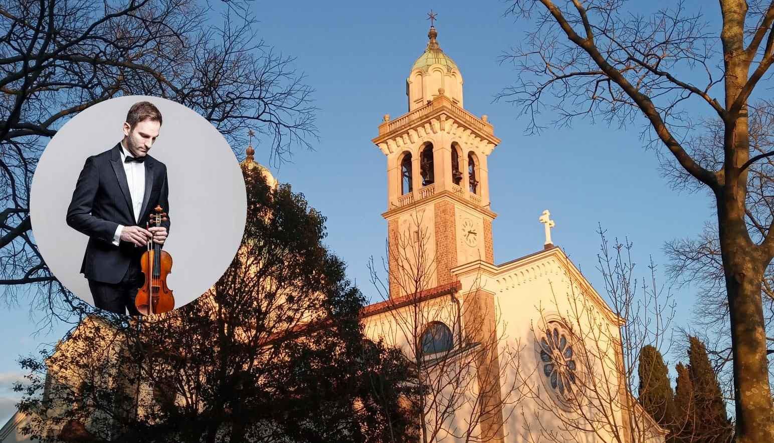 Immagine per Stefan Milenkovich protagonista al Concerto per il Solstizio d'Estate a Barbana